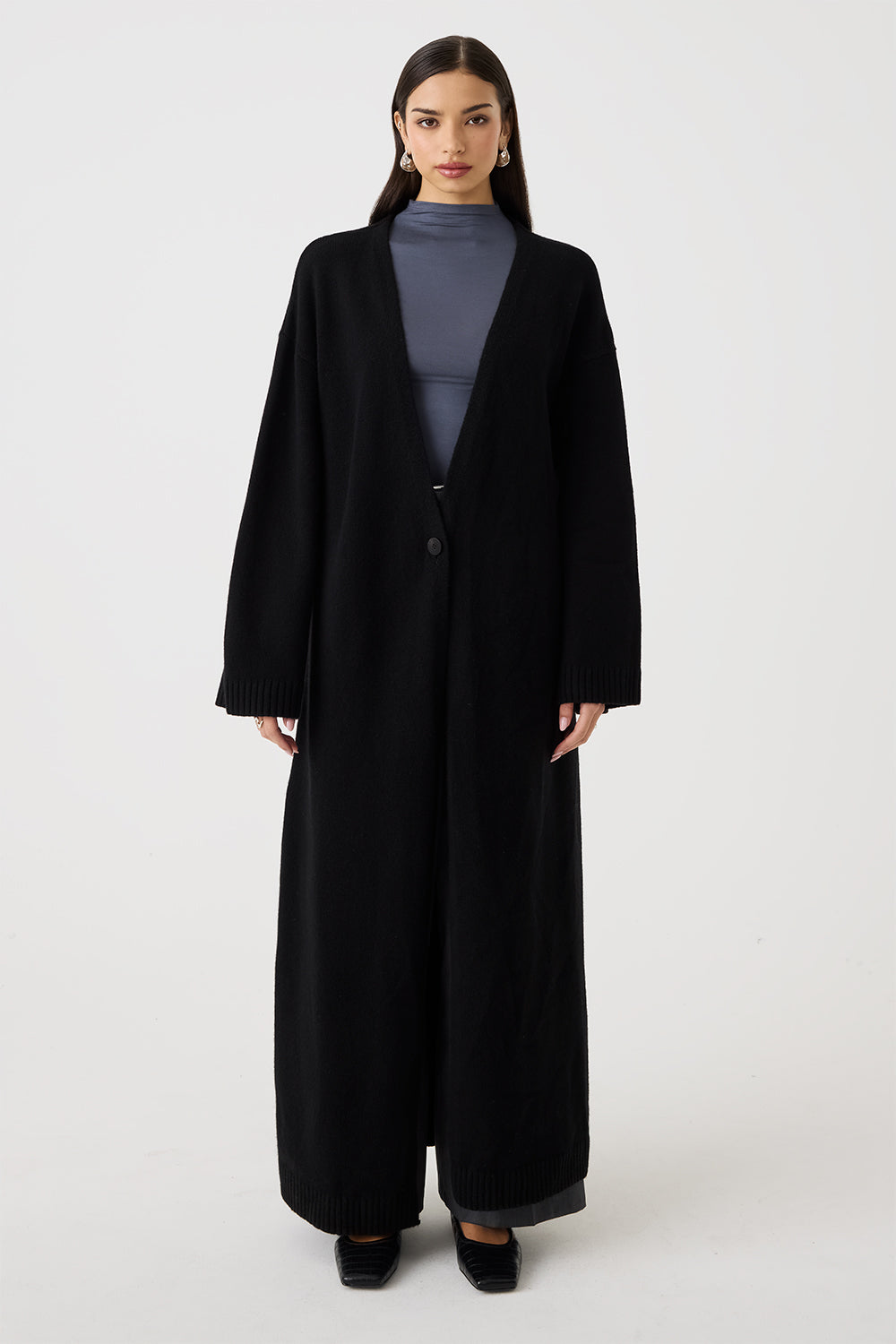 Esme Knit Maxi Cardigan | Premium Modest Casual Wear | LYRA Modest